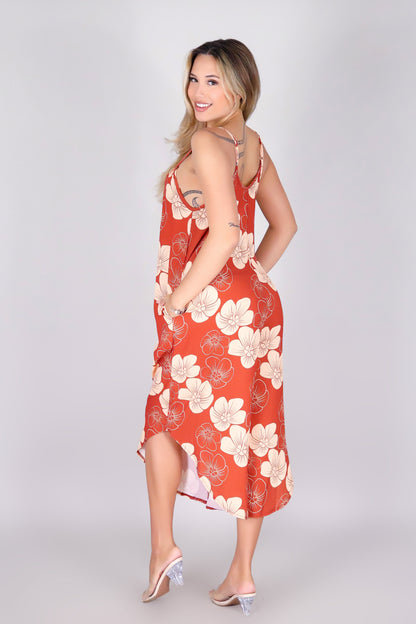 HAU FLOWER NO WAIST JUMPSUIT