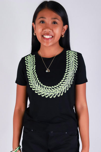 Jeans Warehouse Hawaii - S/S PRINT 2-16 - SONG OF INDIA LEI TEE | KIDS SIZE 2-16 | By LUZ