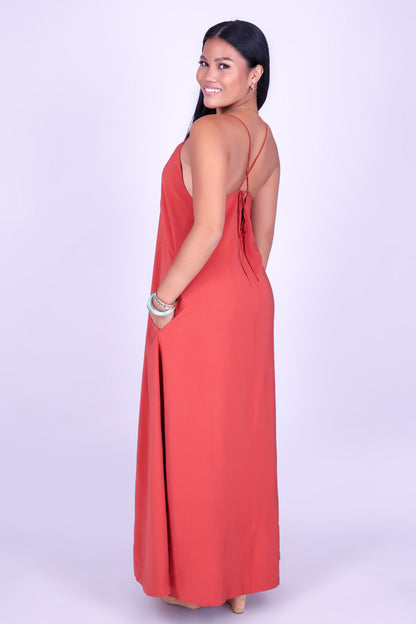 A MATTER OF TIME MAXI DRESS