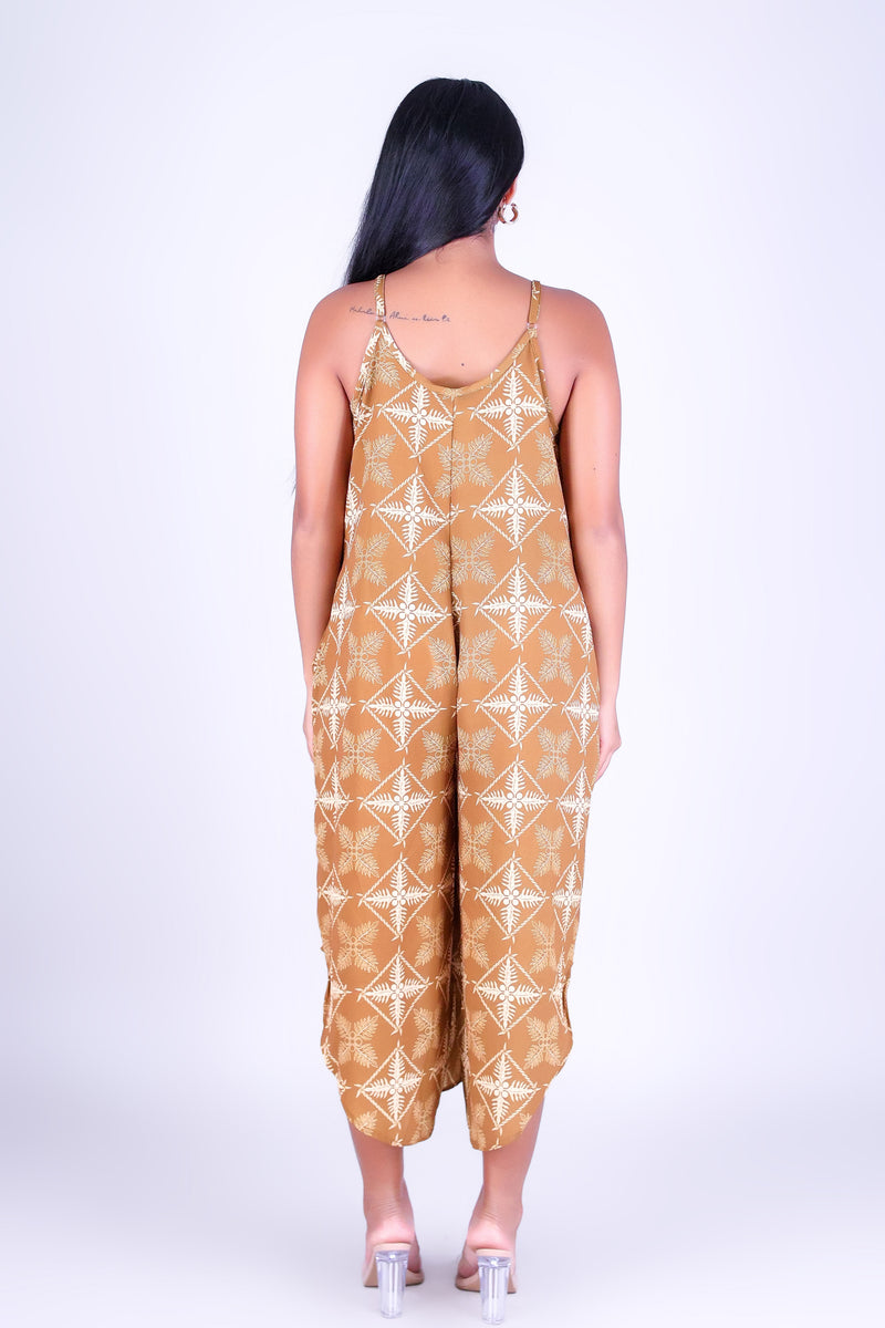 ULU QUILT NO WAIST JUMPSUIT