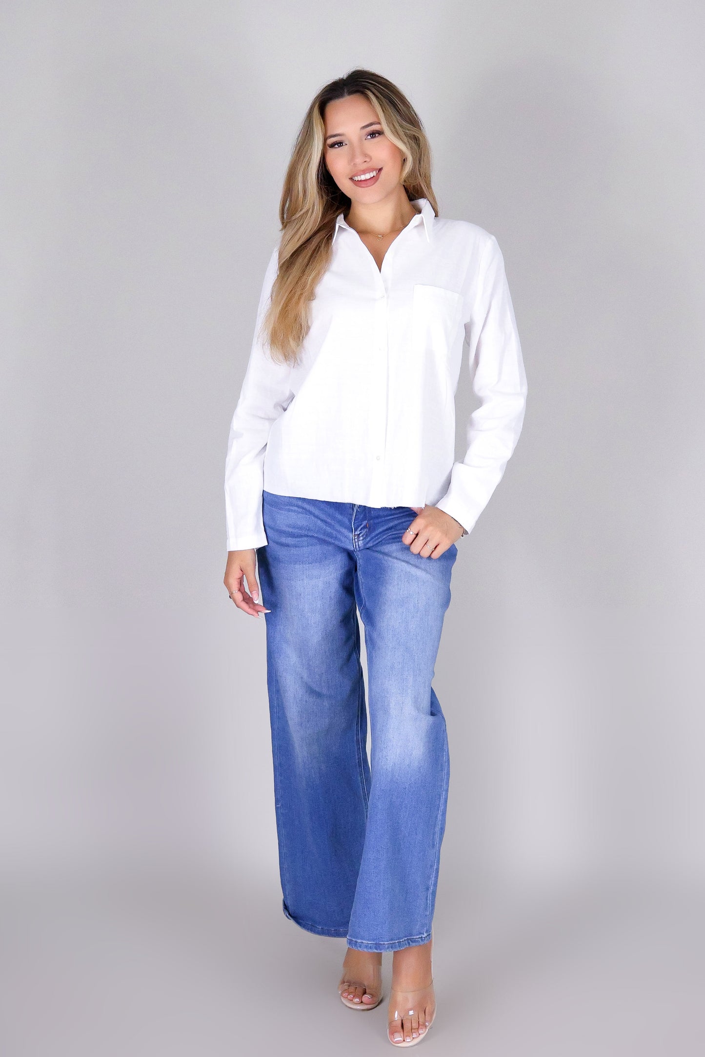 DREAM STATE BUTTON DOWN TOP