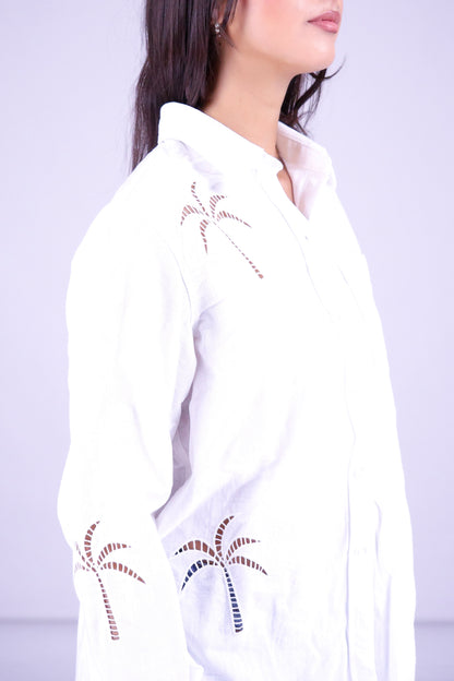 THE GETAWAY BUTTON DOWN TOP