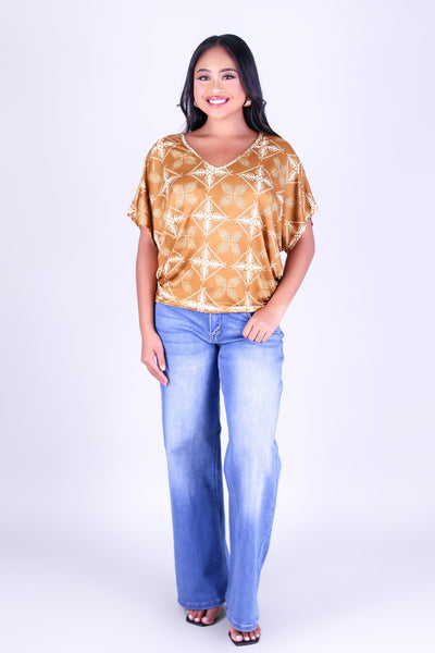 ULU QUILT DOLMAN TOP