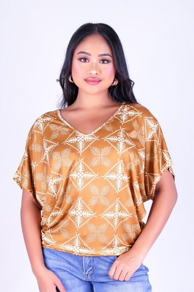 ULU QUILT DOLMAN TOP