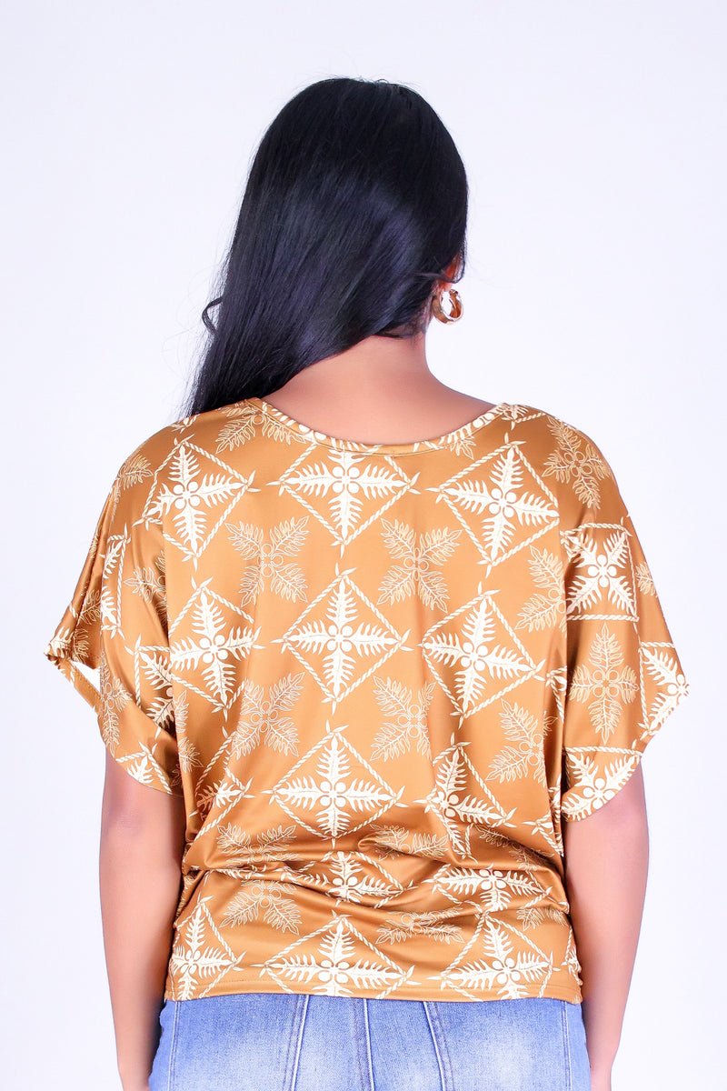 ULU QUILT DOLMAN TOP