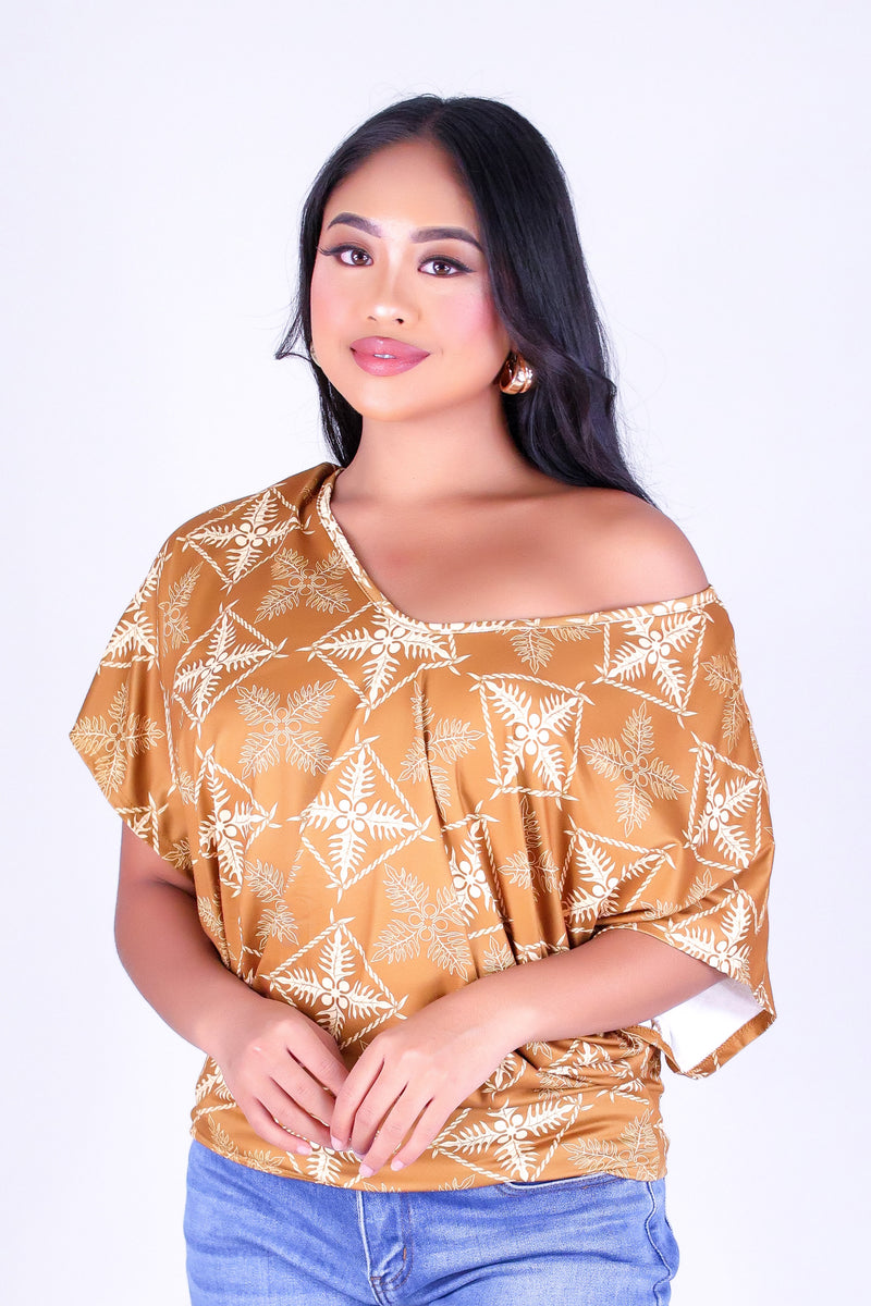 ULU QUILT DOLMAN TOP