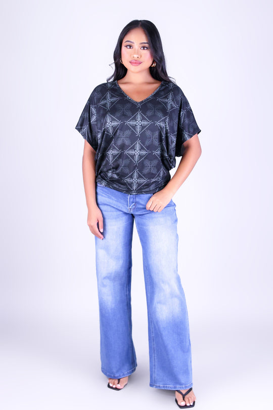 ULU QUILT DOLMAN TOP