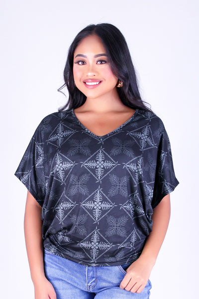 ULU QUILT DOLMAN TOP