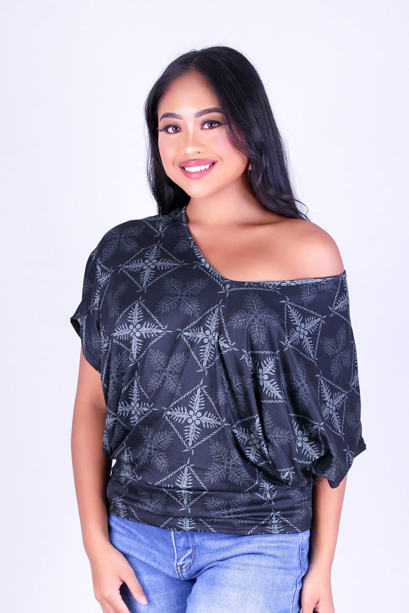 ULU QUILT DOLMAN TOP