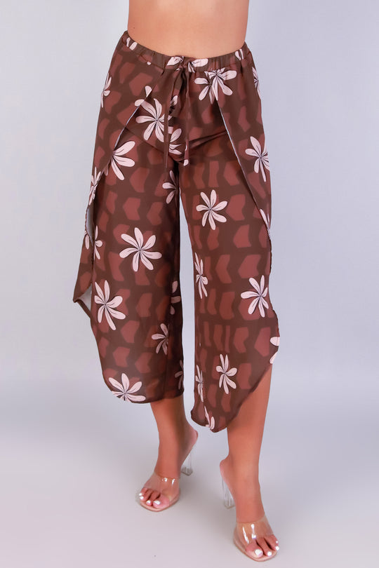 TIARE SHELL WOVEN CAPRI'S