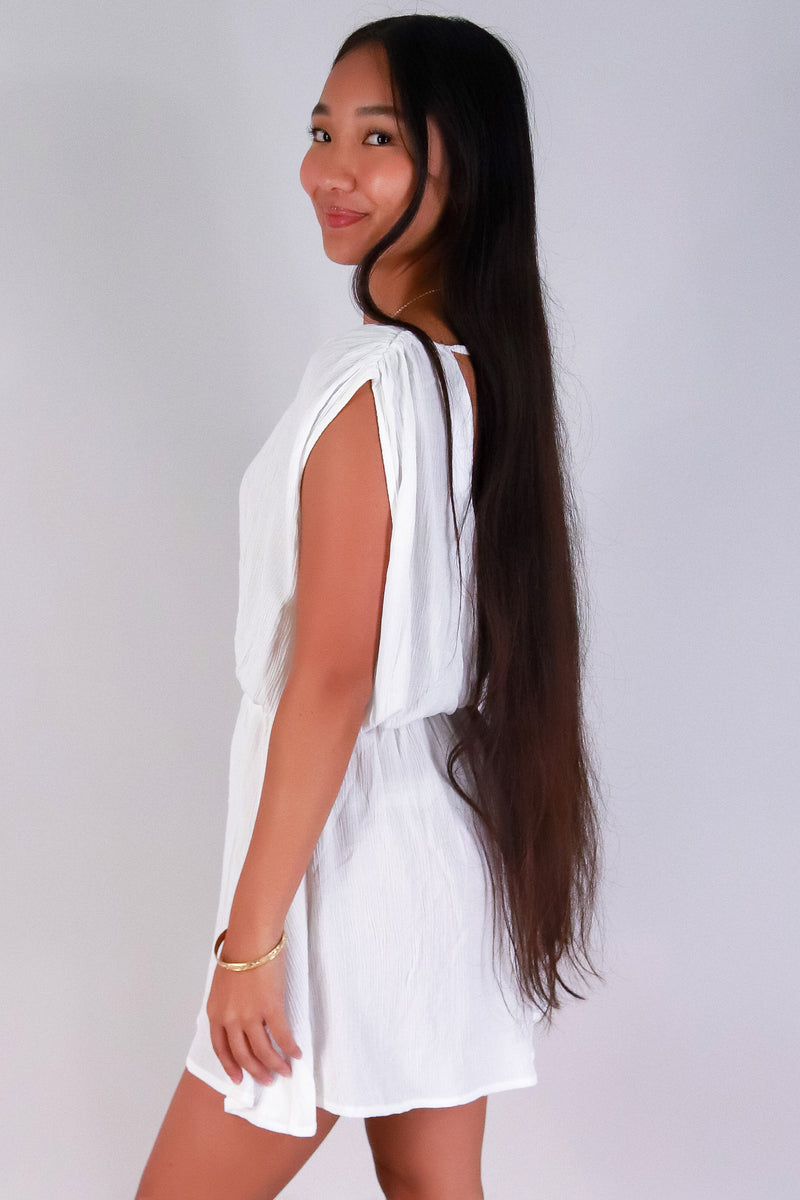 Jeans Warehouse Hawaii - SOLID CASUAL ROMPERS - SUMMER DRIFTER ROMPER | By ZENANA (KC EXCLUSIVE,INC