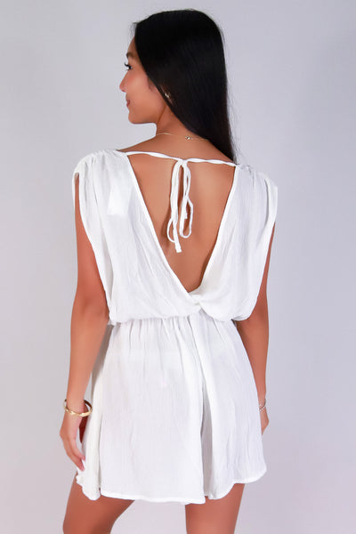 Jeans Warehouse Hawaii - SOLID CASUAL ROMPERS - SUMMER DRIFTER ROMPER | By ZENANA (KC EXCLUSIVE,INC