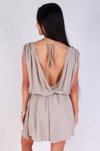 Jeans Warehouse Hawaii - SOLID CASUAL ROMPERS - SUMMER DRIFTER ROMPER | By ZENANA (KC EXCLUSIVE,INC