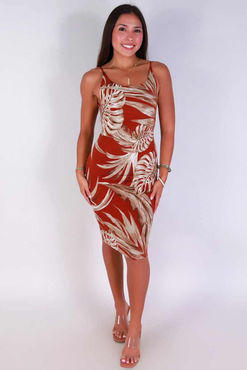 Jeans Warehouse Hawaii - S/L LONG PRINT DRESSES - BACK TO PARADISE DRESS | By MEEK DBA LAC BLEU