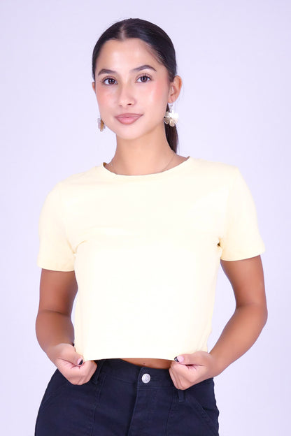 UP TO NO GOOD CROP TEE