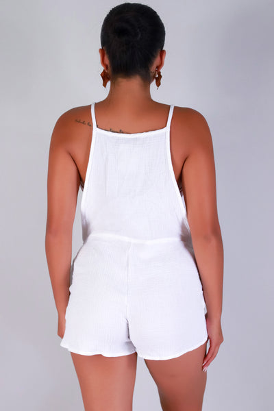 Jeans Warehouse Hawaii - SOLID CASUAL ROMPERS - DAY OFF DAZE ROMPER | By LUZ
