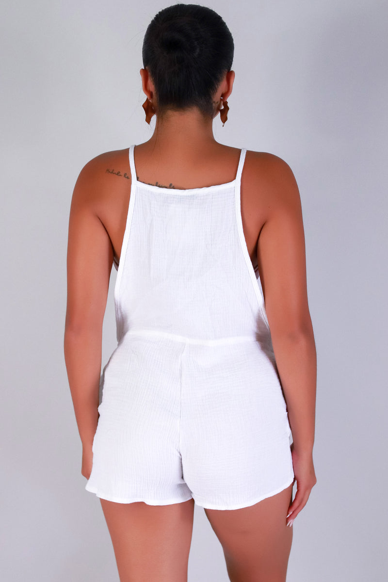 Jeans Warehouse Hawaii - SOLID CASUAL ROMPERS - DAY OFF DAZE ROMPER | By LUZ