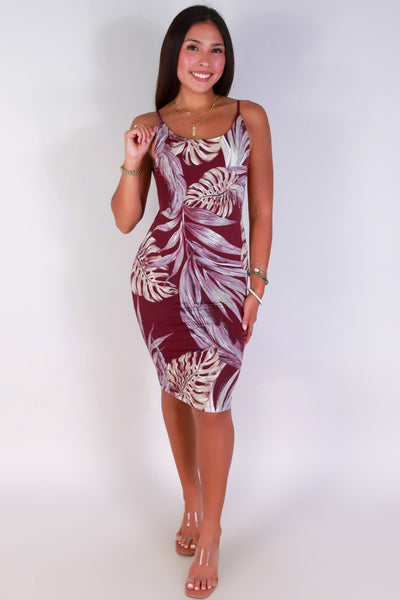 Jeans Warehouse Hawaii - S/L LONG PRINT DRESSES - BACK TO PARADISE DRESS | By MEEK DBA LAC BLEU