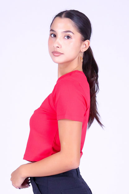 UP TO NO GOOD CROP TEE