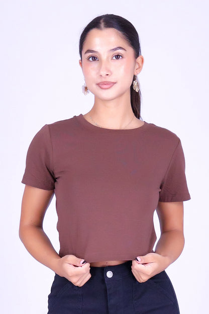 UP TO NO GOOD CROP TEE