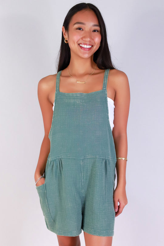 BACKYARD BABE OVERALLS