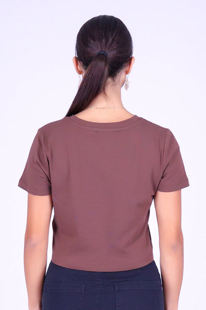 UP TO NO GOOD CROP TEE