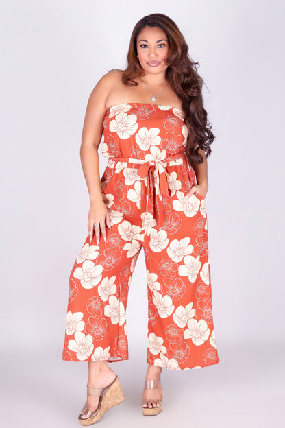 HAU FLOWER JUMPSUIT