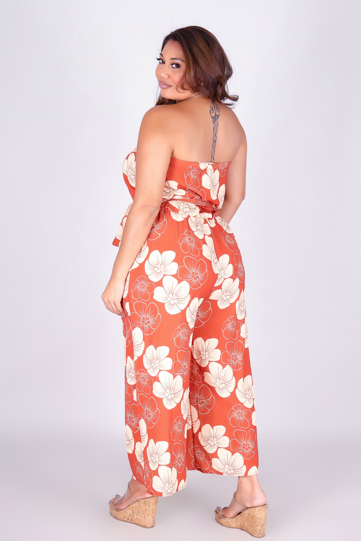 HAU FLOWER JUMPSUIT