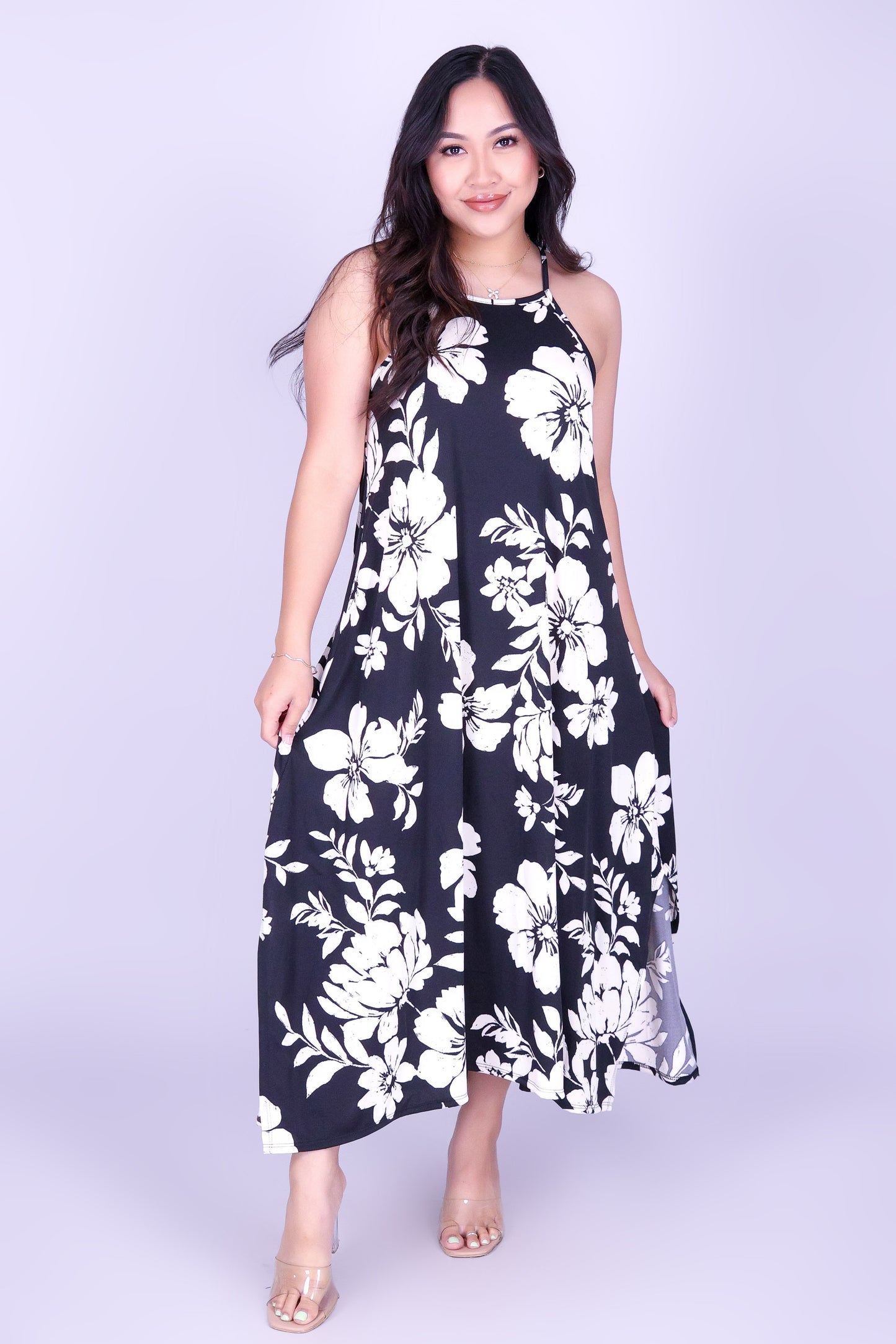 WITH INTENTION MIDI DRESS