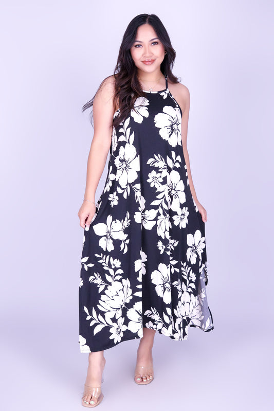 WITH INTENTION MIDI DRESS