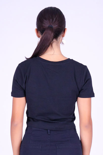 UP TO NO GOOD CROP TEE