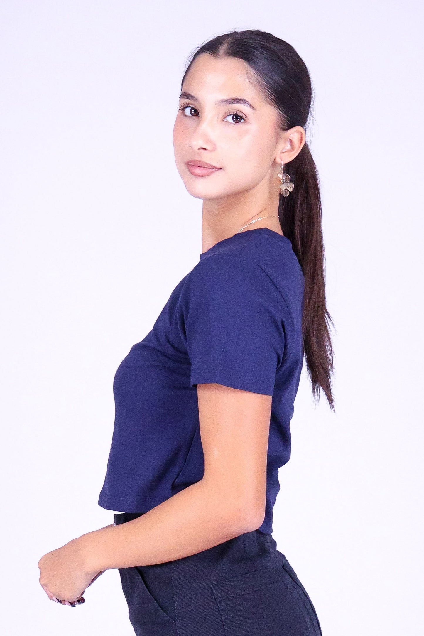 UP TO NO GOOD CROP TEE