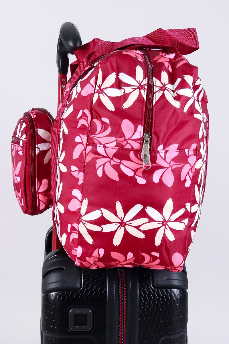 Jeans Warehouse Hawaii - TOTES - PLUMERIA TIARE DUFFLE BAG | By GREENWELL PROMOTIONS LTD
