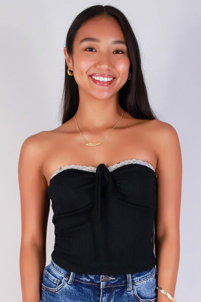 Jeans Warehouse Hawaii - SL CASUAL SOLID - GLOW TUBE TOP | By PAPERMOON/ B_ENVIED