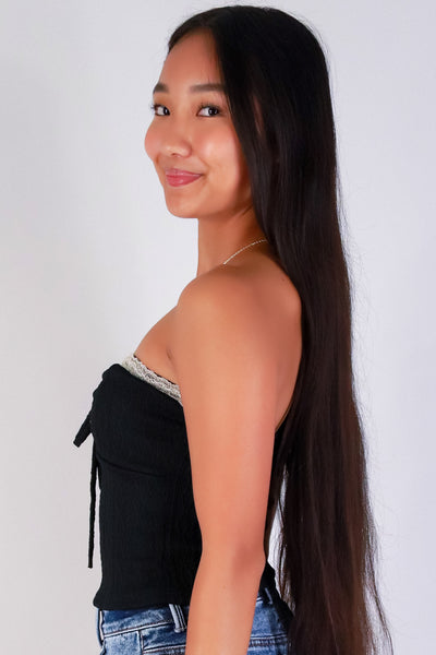 Jeans Warehouse Hawaii - SL CASUAL SOLID - GLOW TUBE TOP | By PAPERMOON/ B_ENVIED