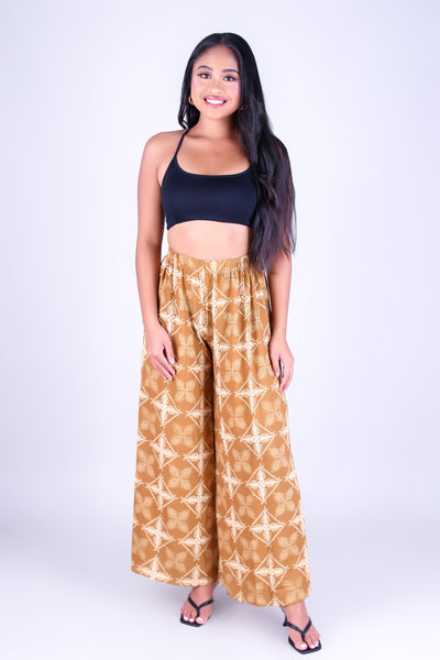 ULU QUILT PALAZZO PANTS