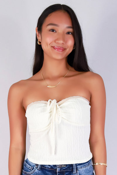 Jeans Warehouse Hawaii - SL CASUAL SOLID - GLOW TUBE TOP | By PAPERMOON/ B_ENVIED