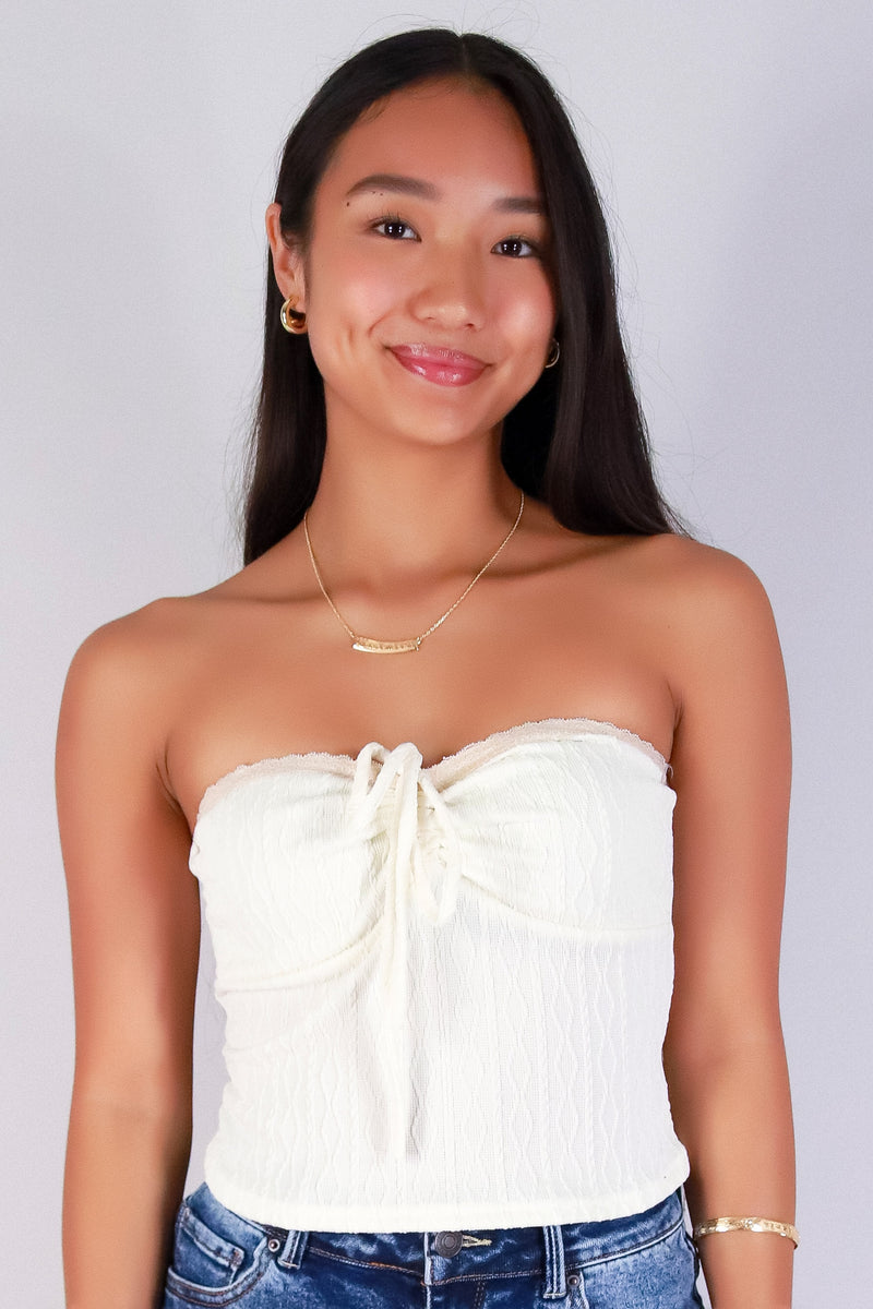Jeans Warehouse Hawaii - SL CASUAL SOLID - GLOW TUBE TOP | By PAPERMOON/ B_ENVIED