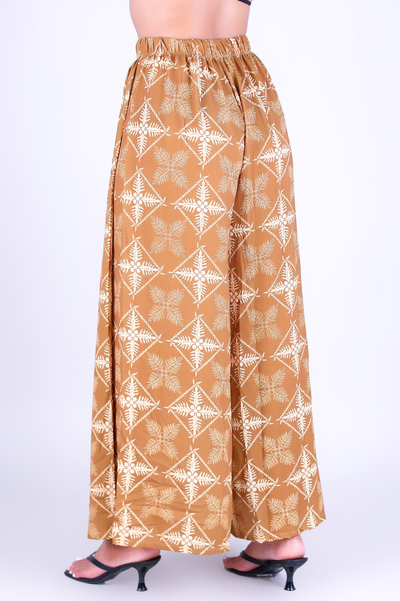 ULU QUILT PALAZZO PANTS