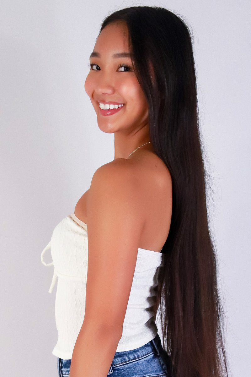 Jeans Warehouse Hawaii - SL CASUAL SOLID - GLOW TUBE TOP | By PAPERMOON/ B_ENVIED
