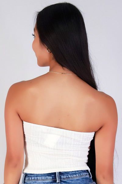 Jeans Warehouse Hawaii - SL CASUAL SOLID - GLOW TUBE TOP | By PAPERMOON/ B_ENVIED