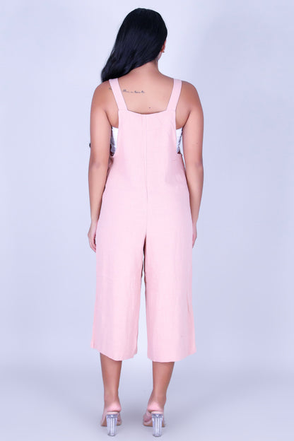MAKING MY WAY LINEN JUMPSUIT