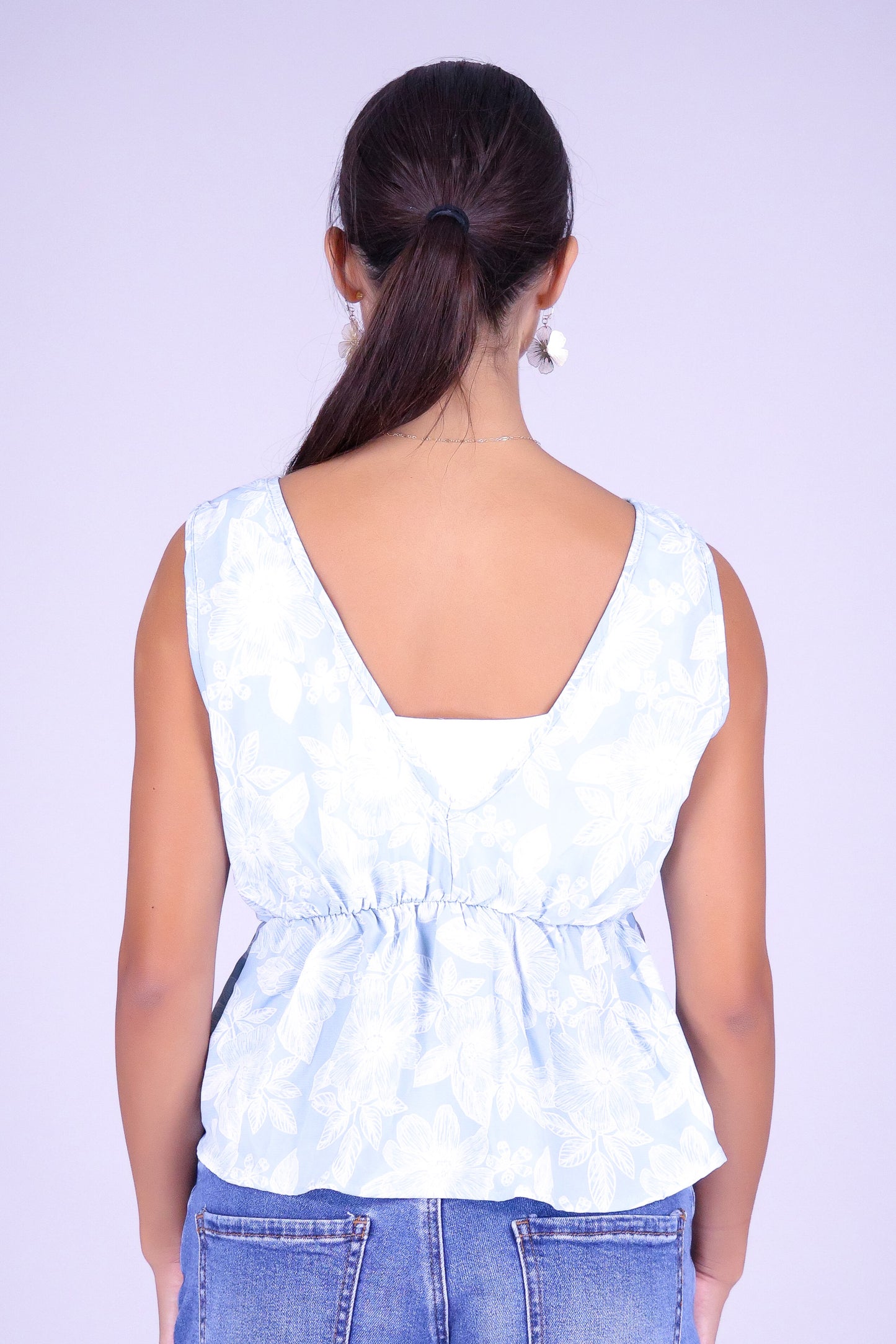 DRAWN TO BLOOM TOP