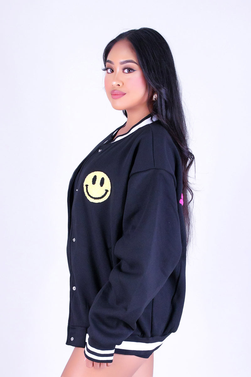 HAVE A NICE DAY BOMBER JACKET