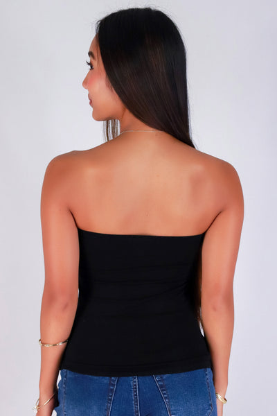 Jeans Warehouse Hawaii - TANK/TUBE SOLID BASIC - NO TELLING TUBE TOP | By CRESCITA APPAREL/SHINE I