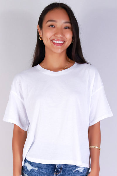Jeans Warehouse Hawaii - S/S SOLID BASIC - UNAWARE TEE | By AMBIANCE APPAREL