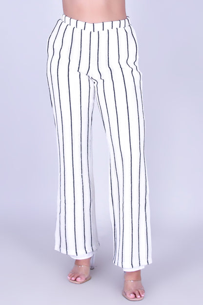 CROSSED THE LINE STRIPED PANT