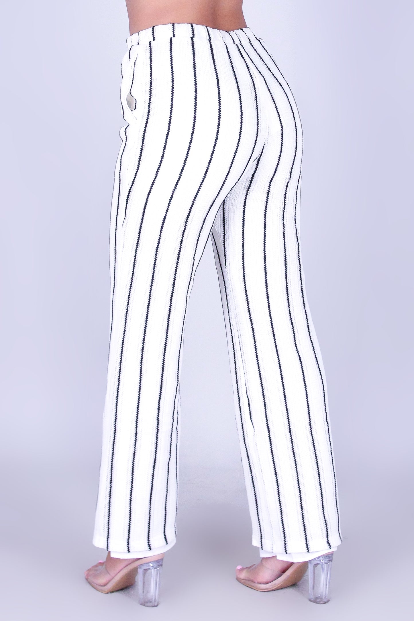 CROSSED THE LINE STRIPED PANT