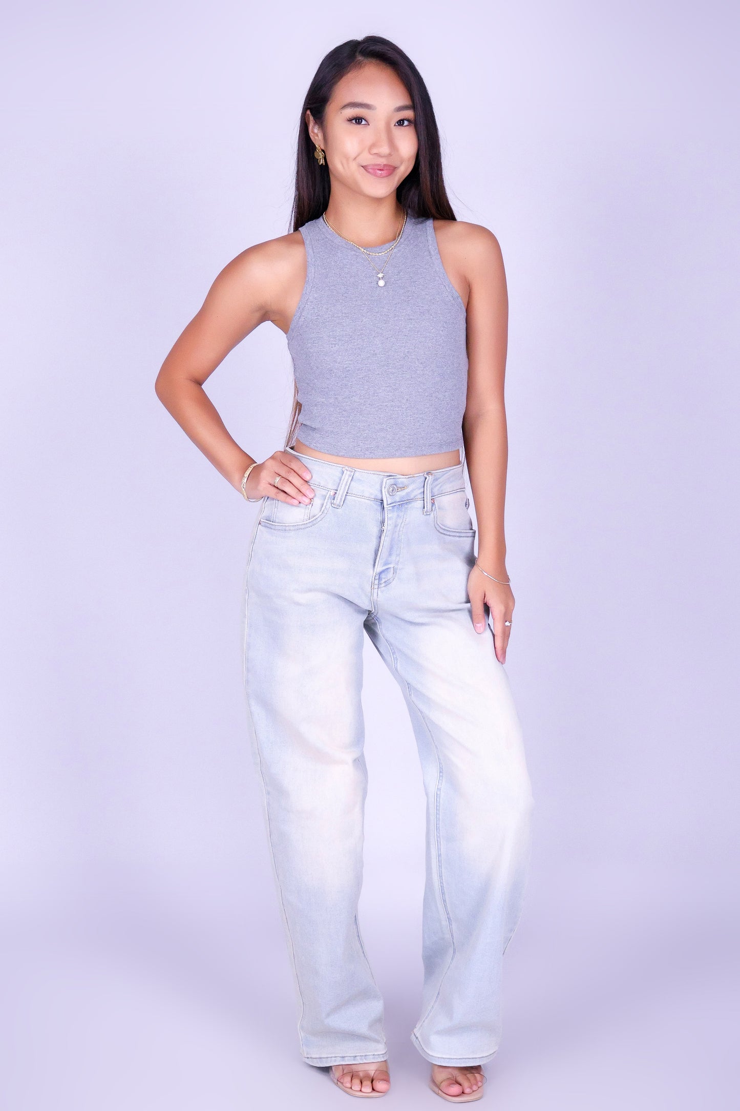 LOWKEY FIT CROP TANK