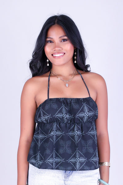 ULU QUILT HALTER TOP